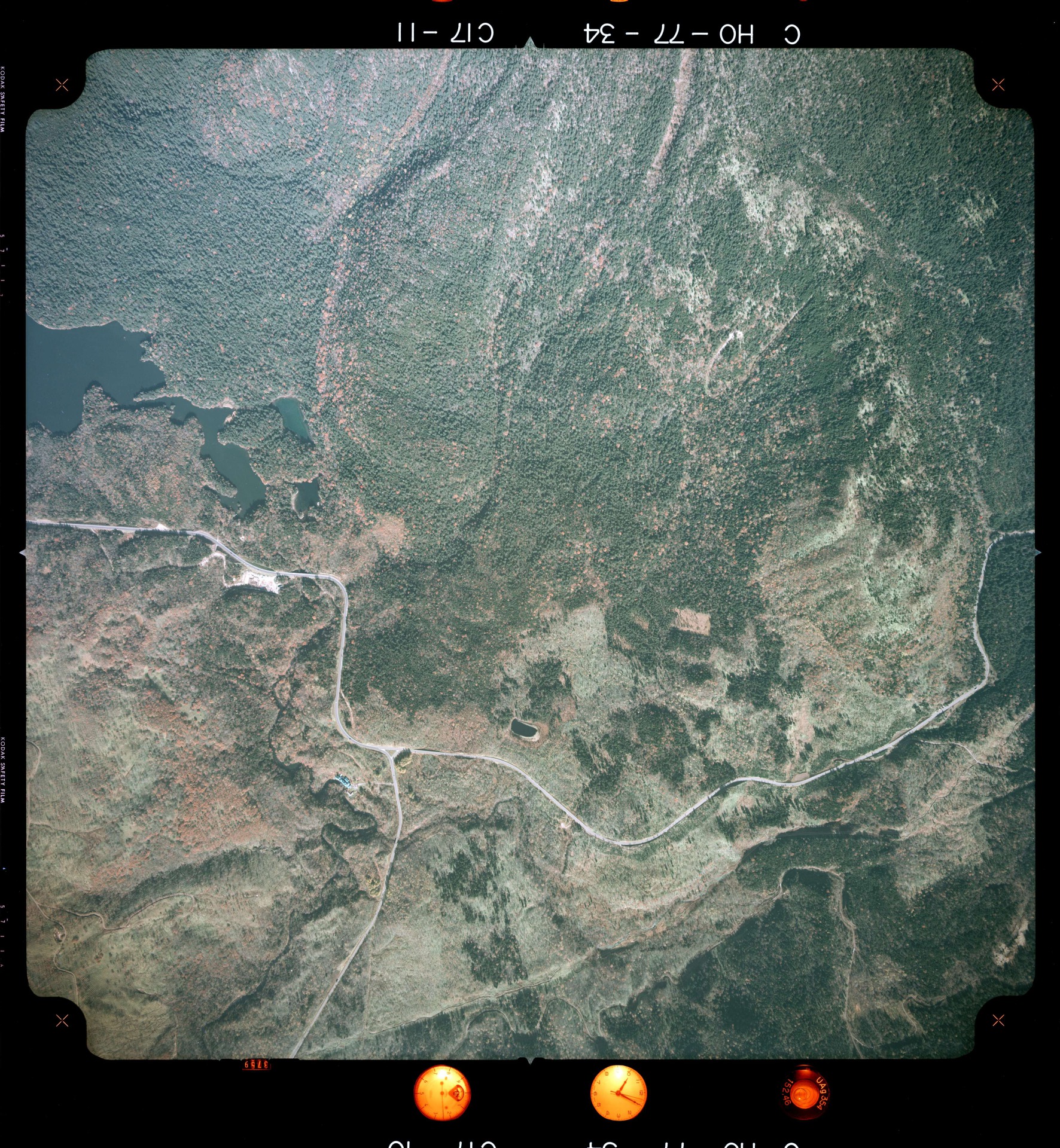 国土地理院 太郎湖（北海道釧路市） 空撮写真 1977年10月22日