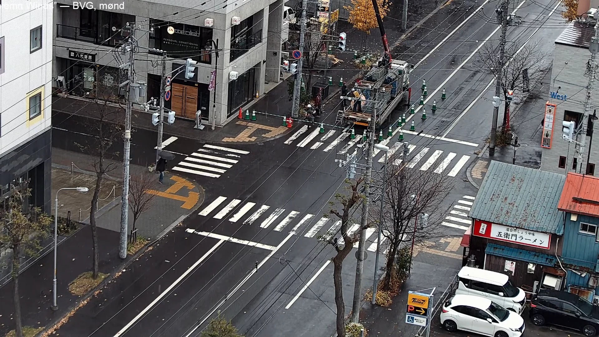 2022年11月16日 札幌の初雪