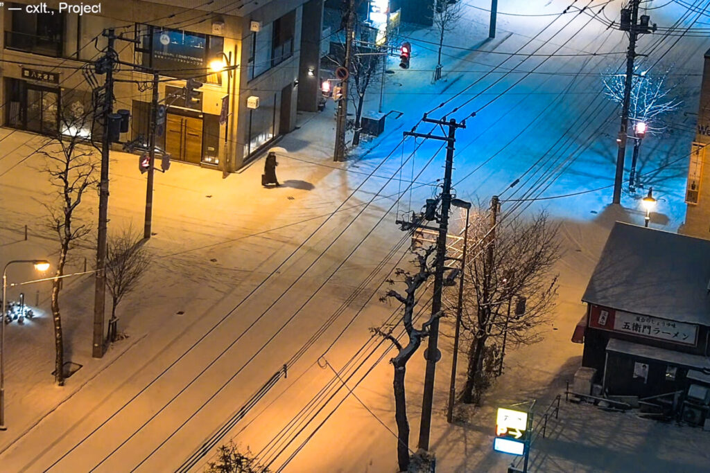 札幌の積雪深・道路状況のライブカメラ